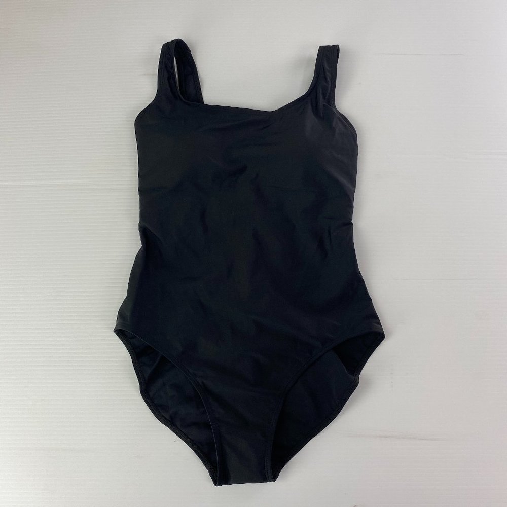 Large Black Once Piece Swimsuit Baiting Suit